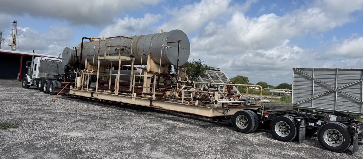 lowboy trailer brokerage services for heavy hauls
